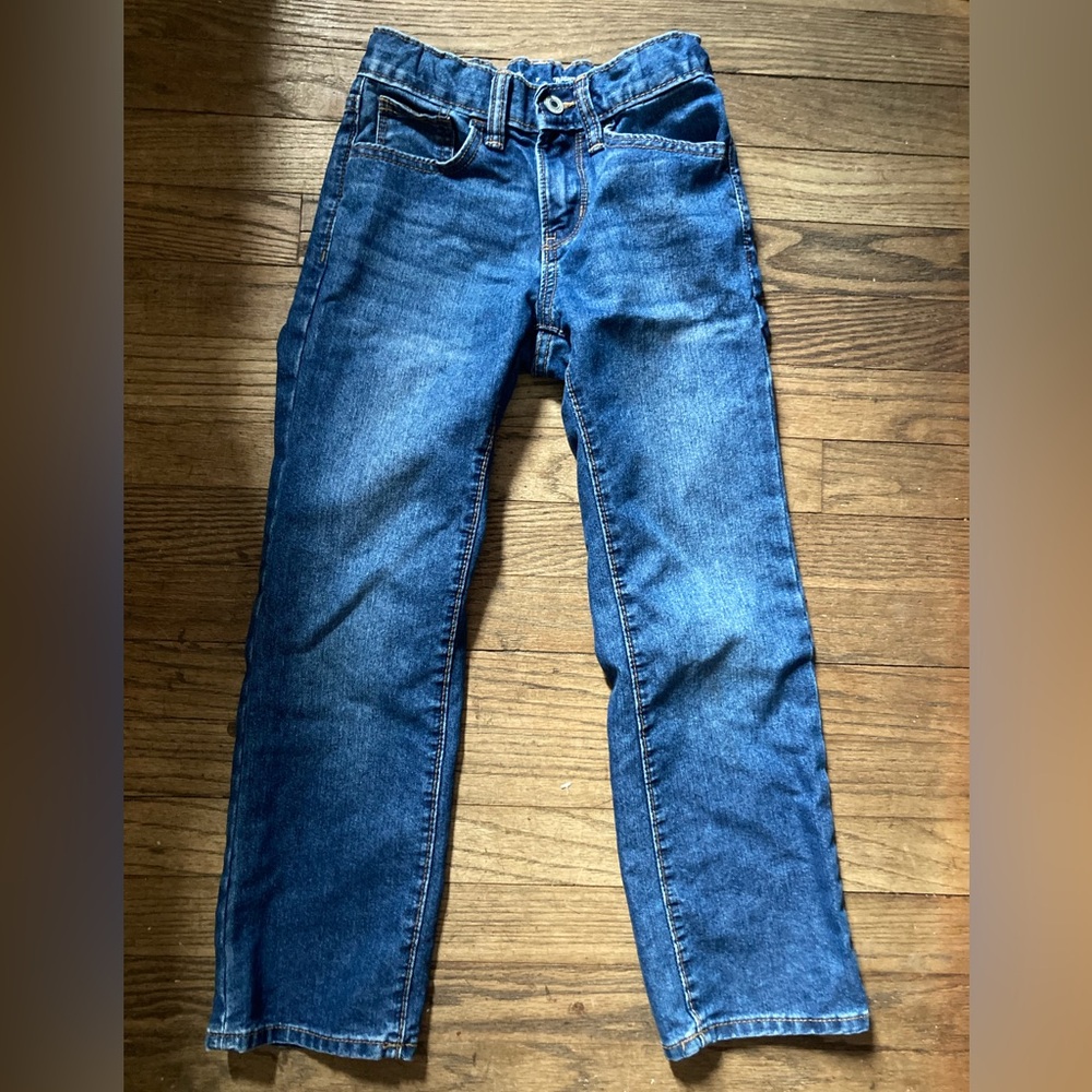 Old Navy Boys bootcut jeans • Adjustable Waist • size 7